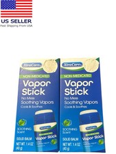 Xtracare Non Medicated Vapor Stick Solid Balm 2 Piece Set new