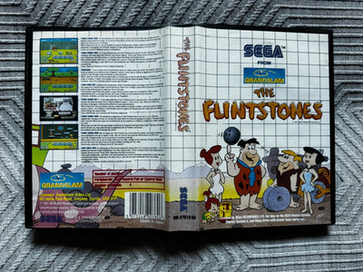 Master System FLINTSTONES Boxed & Complete Sega PAL Version REGION FREE