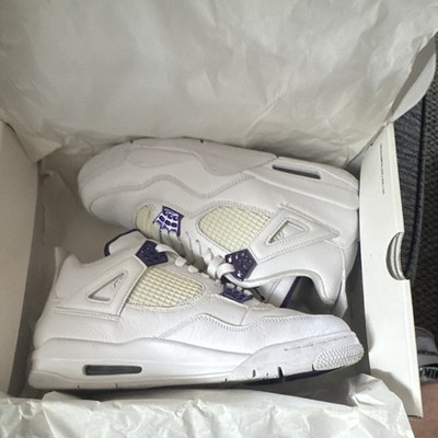 Jordan Air Jordan 4 Retro Purple Metallic White/Court Purple 2020 CT8527-115