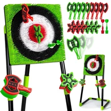 Axe Throwing Target Game for Backyard with 8 Throwing Axes Set,Indoor &Outdoo...