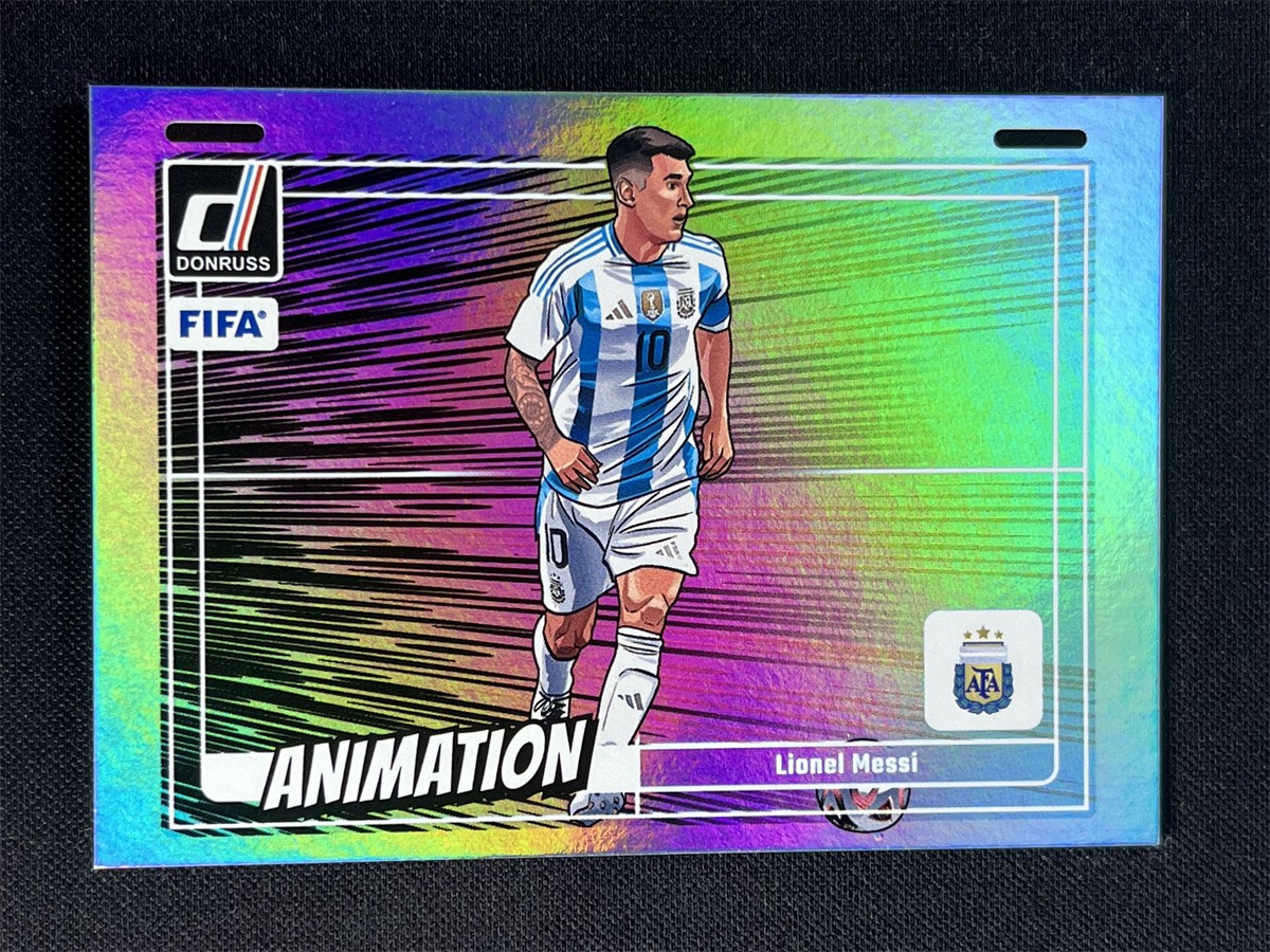 2024-25 Panini Donruss FIFA Lionel Messi #6 Animation Case Hit SSP