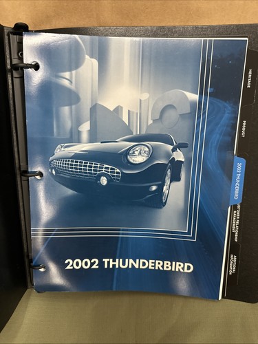 Taking Flight 2002 Ford Thunderbird Dealer Brochure Rare!! - Picture 2 of 6