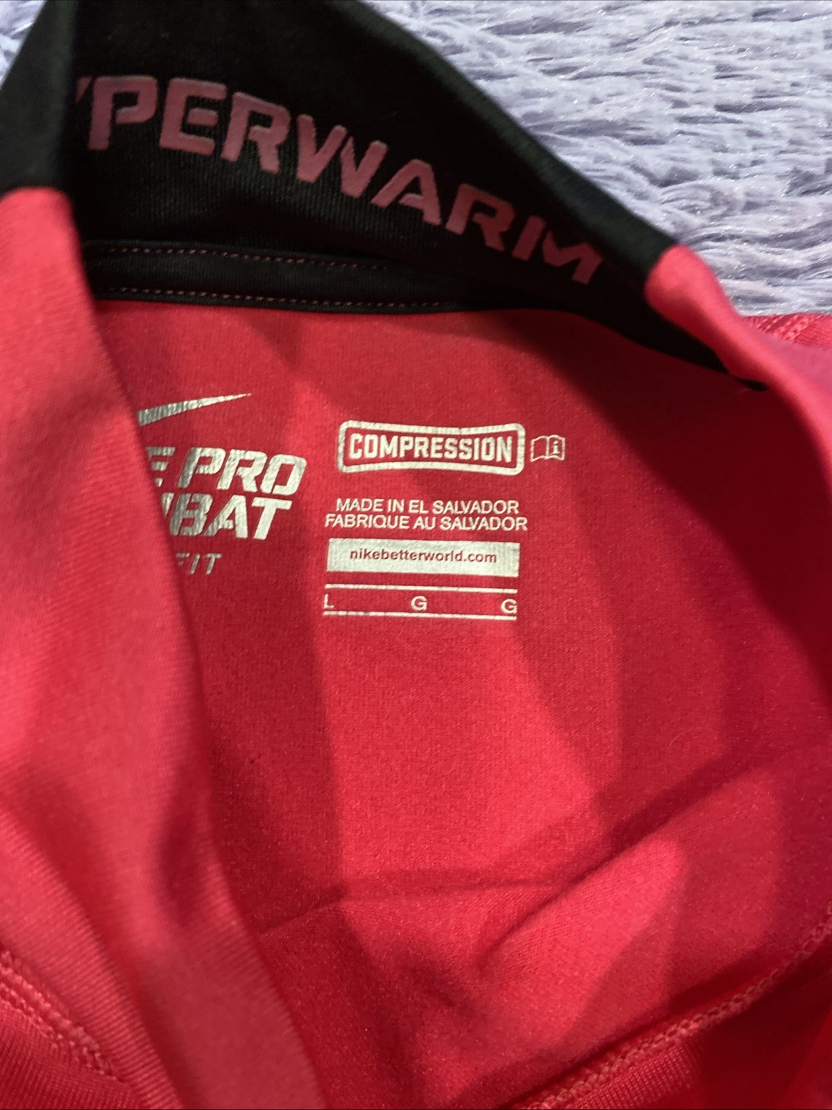 Women’s Nike Pro Combat Hyperwarm Compression Pul… - image 4