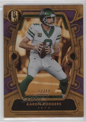 2024 Panini Gold Standard Violet 12/14 Aaron Rodgers #78 0nr3