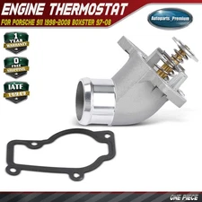 Engine Coolant Thermostat Housing with Seal for Porsche 911 1998-2008 Boxster