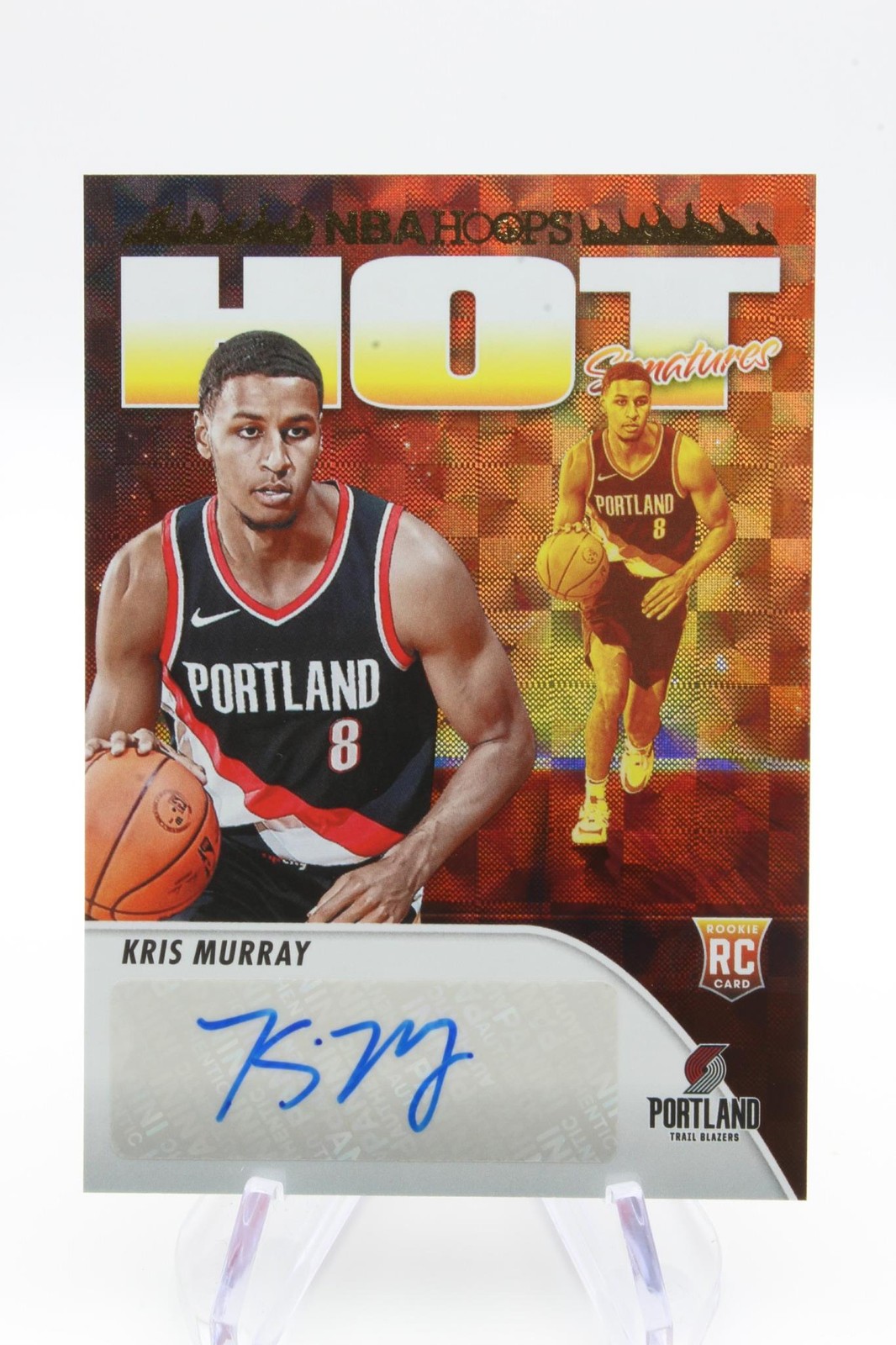 Panini - NBA Hoops 2023-24 Kris Murray HSR-KM Hot Signatures Asia Exclusive