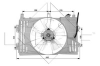 NRF 47053 LüFter, MotorküHlung FüR Toyota