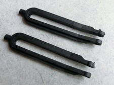 2x Gabelgestänge M2,5 gebogen Gestänge S4474 robbe Schlüter Moskito Hubschrauber