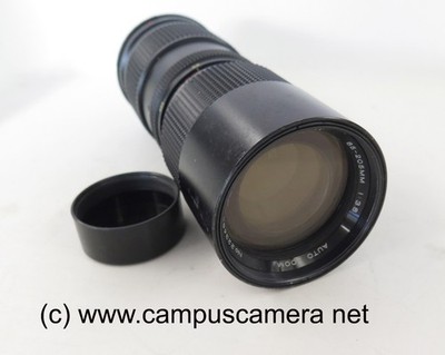 Vivitar 85-205mm f3.8 High Speed Full Frame 2 Touch MF Zoom Lens M42 Screw Mount