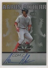 2011 Leaf Valiant Aaron Altherr #VA-AA1 Auto w5b