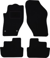 Fußmatten Automatten Velours Schwarz für Peugeot 308 CC 2007-2013 4-tlg