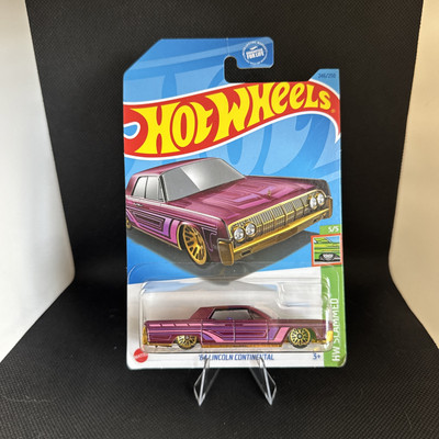   2024 Hot Wheels Purple '64 Lincoln Continental 246/250 HW Slammed 5/5