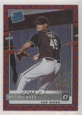 2020 Donruss Optic Rated Rookies Choice Liberty Prizm 36/45 Michel Baez #83 0c6