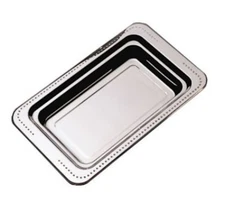 Restaurant Equipment STAINLESS STEEL FOOD PAN Full Size 1.25" deep Bon Chef