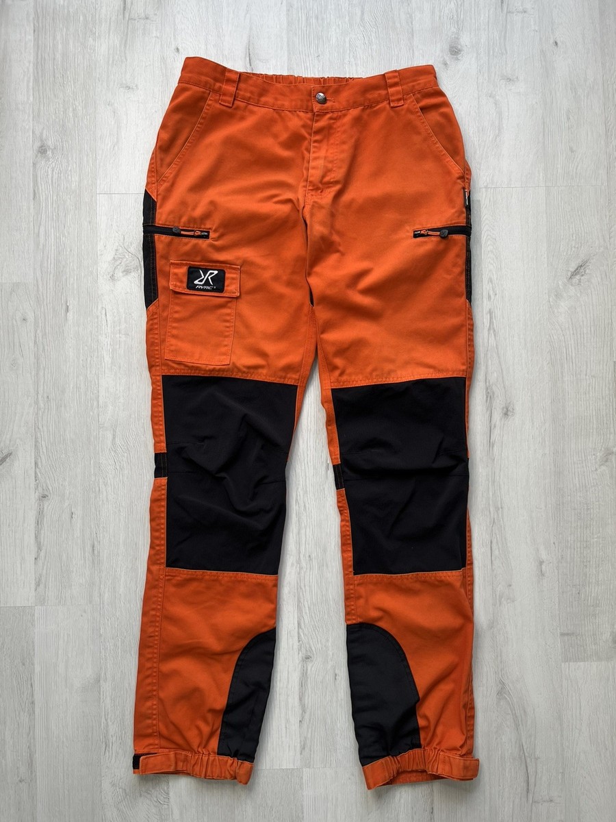 RVRC Revolution Race Nordwand Orange Hiking Trekking Pants Trouser