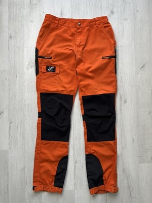 RVRC Revolution Race Nordwand Orange  Hiking Trekking Pants Trouser Mens Sz M 