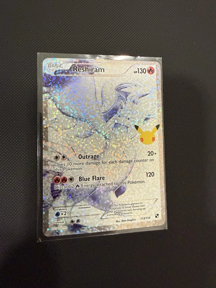 Reshiram 113/114 Celebrations: Classic Collection for sale | eBay Reshiram 113/114 Celebrations: Classic Collection for sale | eBay