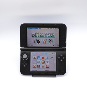 Nintendo 3DS XL LL Blue Console w/  Charger + SD Card + Stylus (USA Seller) READ