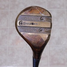 Vintage Orlimar Diamond Fairway Wood Steel Shaft Golf Club Brass 2 Wood