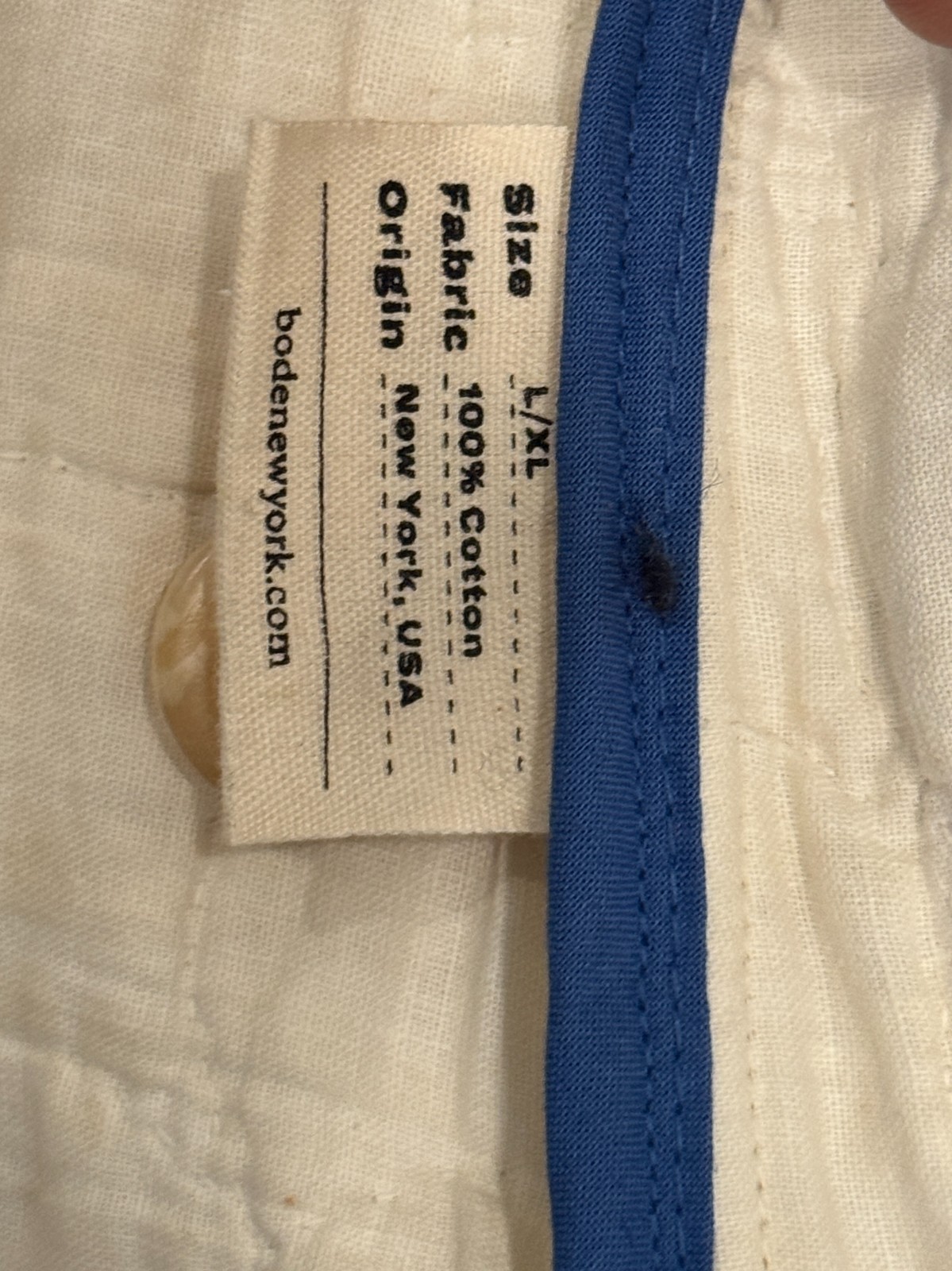 BODE Quilted Patchwork Jacket Ivory/Yellow Ralph … - image 3