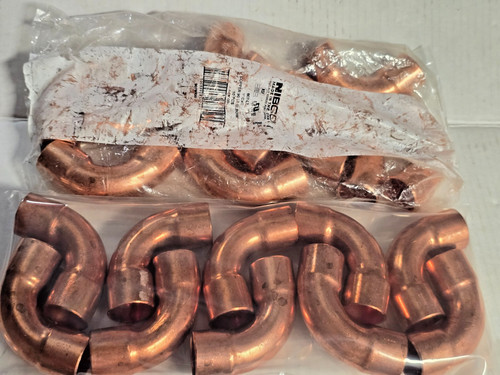 20 Pack Nibco 1"x 1" FNPT CxC Copper 90° Elbow Fittings 607-LT