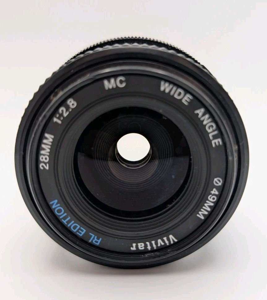Vivitar RL EDITION 28mm 1:2.8 MC Wide Angle [Works] | eBay