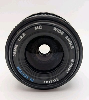 Vivitar RL EDITION 28mm 1:2.8 MC Wide Angle [Works]
