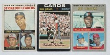 Vintage Baseball HOF Lot • 1960s 1970s