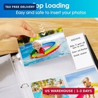 30 Pack 4x6 Photo Sleeves for 3 Ring Binder (180 Pictures), Heavy-Duty Archival