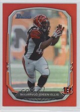 2013 Bowman Red Rainbow Foil 15/25 BenJarvus Green-Ellis #108 0b5