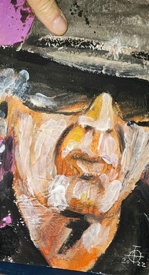 Gemälde ❤️ Udo Lindenberg 2 *Unikat Original von TURNER 2022