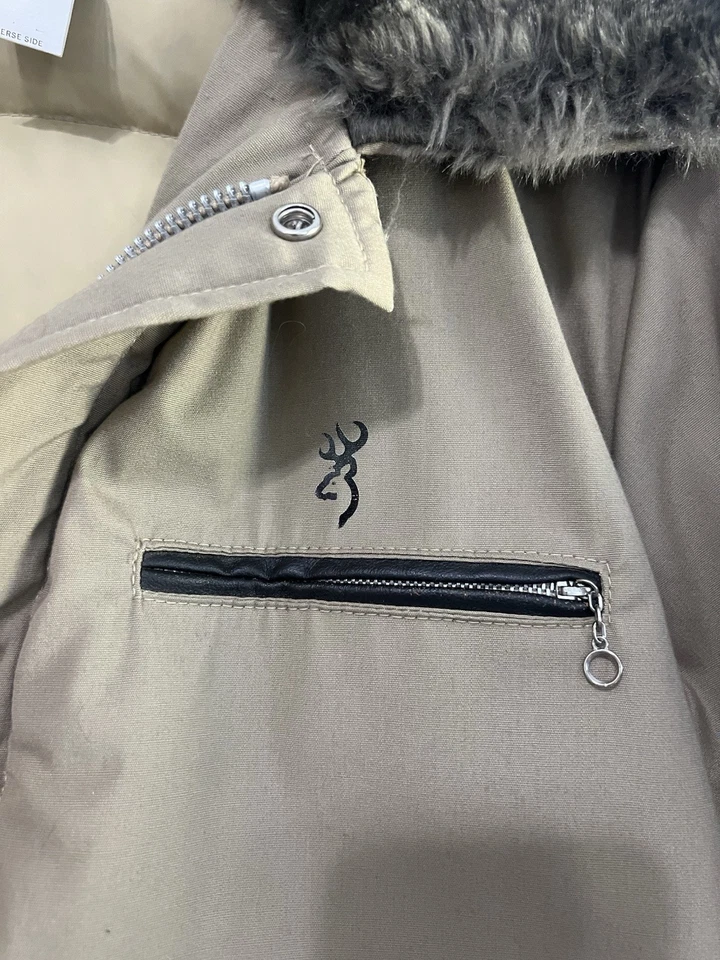 Chaqueta de Caza Plumón de Ganso Browning DE COLECCIÓN Talla 42  Foto 3 de 4