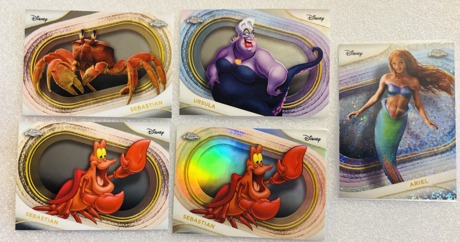 Ursula 2025 Topps Chrome Disney #DI-29 Disney Icons Price Guide