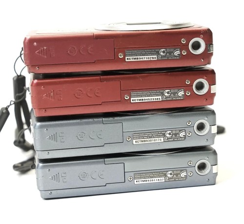 Lot of 4 Kodak EasyShare M381 12.4MP Digital Camera - Free Shipping - Picture 4 of 4