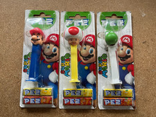 3 x PEZ DISPENSERS - SUPER MARIO