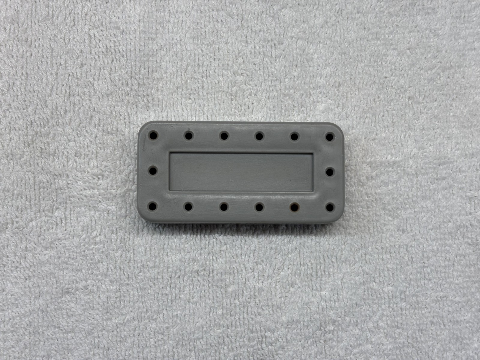 Zirc Microban - Magnetic 14 Bur Block - Gray
