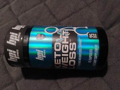 BPI Sports Keto Weight Loss Diet Supplement 75 Capsules