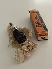 Look New Edison - Splitdorf Corp Vintage Antique Spark Plug 53 Wbox Look New Edison - Splitdorf Corp Vintage Antique Spark Plug 53 Wbox