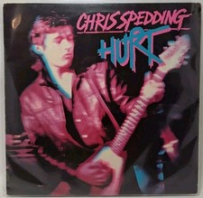 Chris Spedding Hurt Vinyl LP Album Record UK SRAK 529 RAK 1977 VG+ Rare OOP 