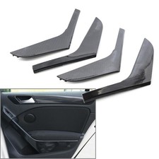 4 Pcs Interior Door Armrest Cover Trim For VW Golf 6 2009-2013