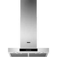 Zanussi 60cm Chimney Cooker Hood Stainless Steel 600m³/h LED 3 Speed