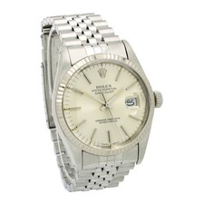 Vintage Men's Rolex Datejust 36mm Ref.16013 White Gold Bezel Watch #W309482-2