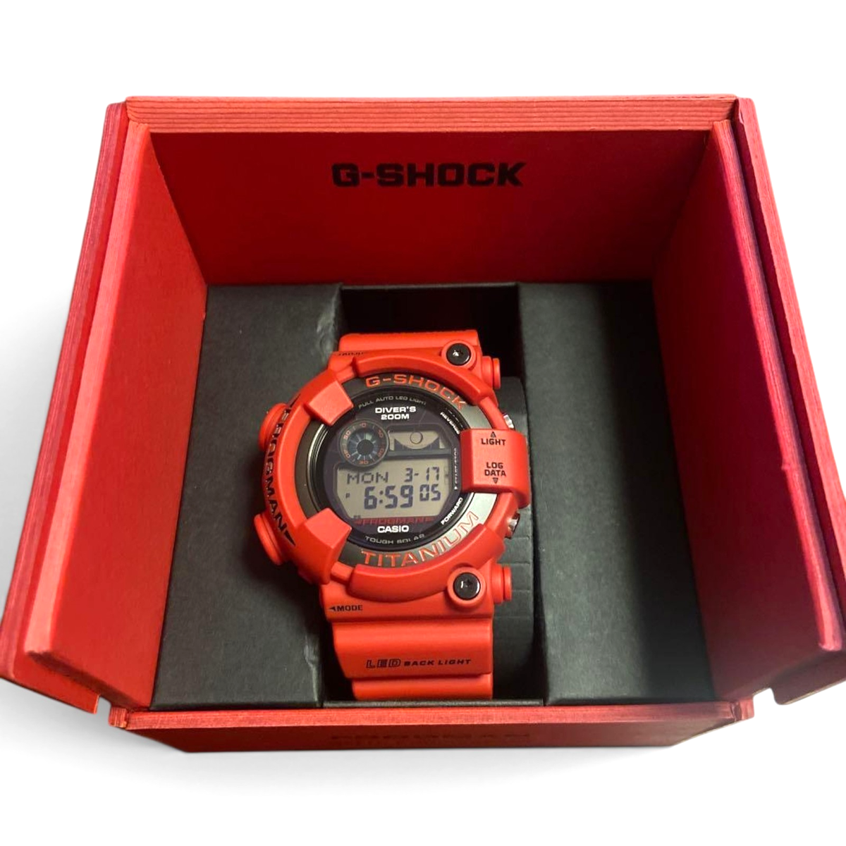 Casio G-Shock Frogman GW-8230NT-4JR 30th Anniversary Red Solar