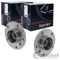 2X Topran Radnabe Hinten Beidseitig Passend FÜR BMW 1 3