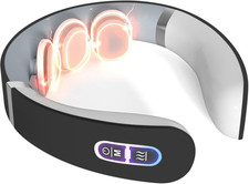 Neck Massager with Heat,10 Modes 50 Intensities,Cervical Massagerfor Home Office