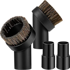 2 Pack Vacuum Brush Attachment round Dust Brush Bristle Cleaner Attachment 1-1/4
