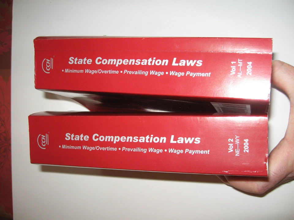 STATE COMPENSATION LAWS NEBRASKA-WYOMING & ALABAMA-MONTANA 2004 COPIES VOL 2 & 1 - Image 2 of 4