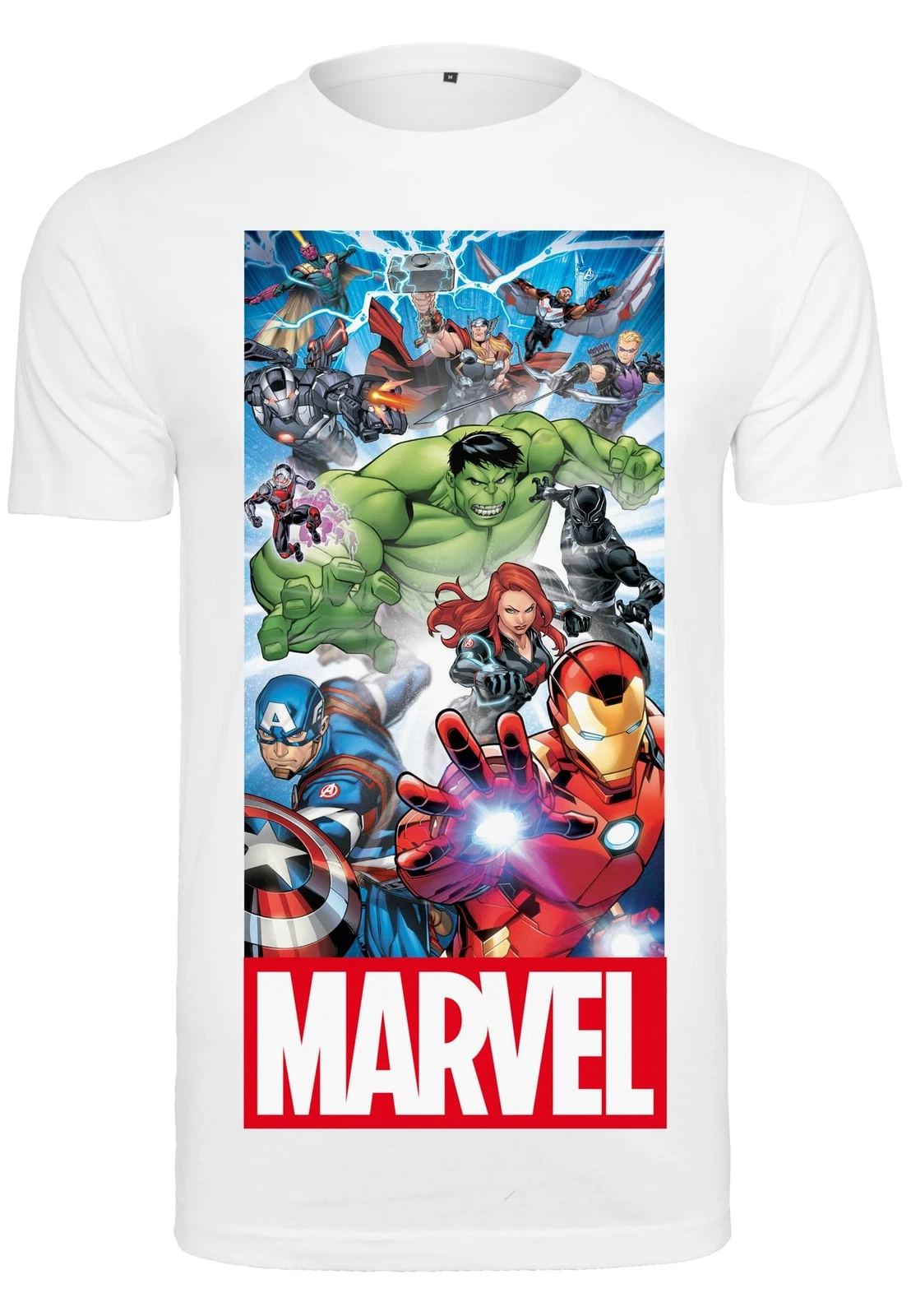 Merchcode Avengers Allstars Team Tee T-Shirt Top Shirt Superheroes Print