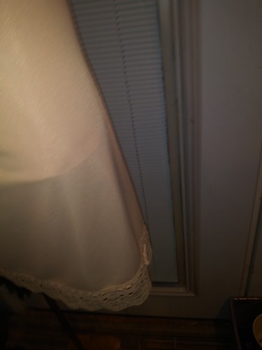 Vtg OLGA S Satin Shiny Slipper Shiny Dress Slip Half Slip Slippery Slip OLGA S - Picture 6 of 8
