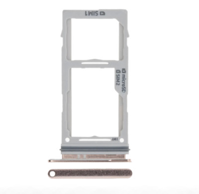 Dual Sim Card Tray For Samsung Galaxy S10 / S10 Plus / S10E (Ceramic White)